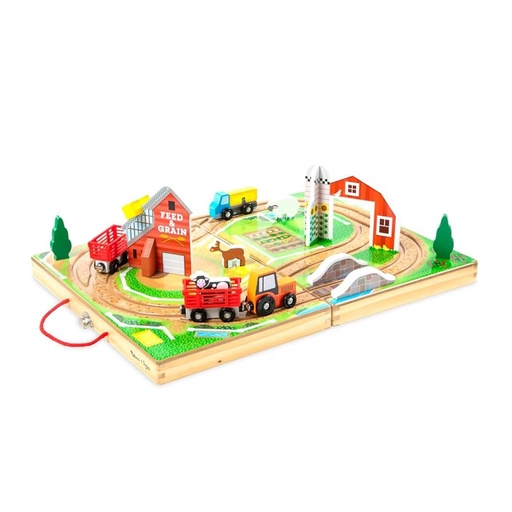 [000772301428] MELISSA & DOUG GRANJA PORTATIL 17 PCS