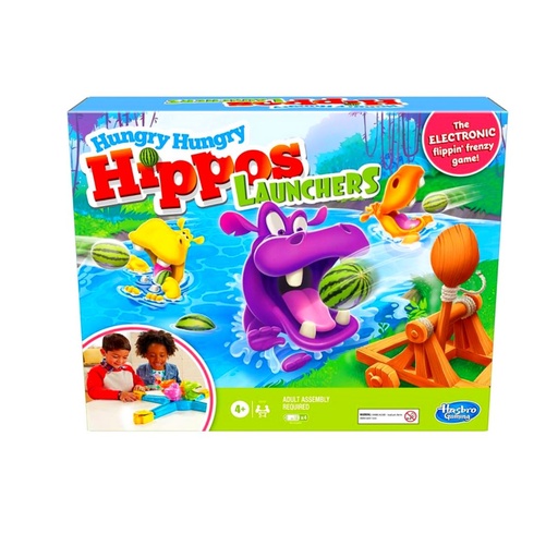 [630509948833] HASBRO HUNGRY HUNGRY HIPPOS LAUNCHERS