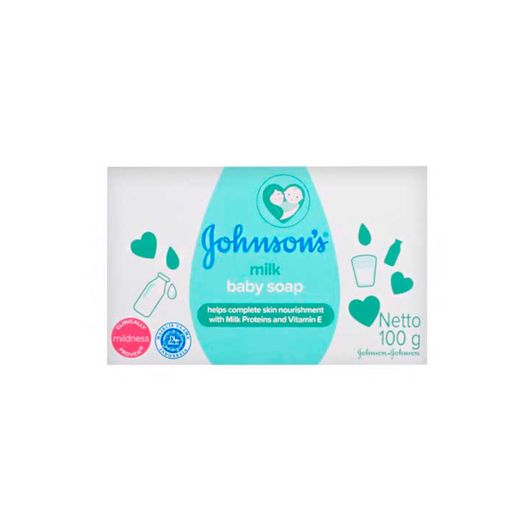 [4801010562108] JABON DE LECHE JOHNSONS, 100G