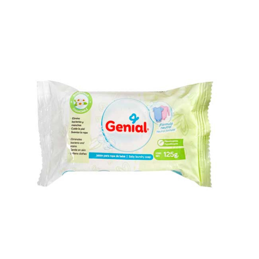 [7453078504742] JABON PARA ROPA DE BEBE GENIAL - MANZANILLA