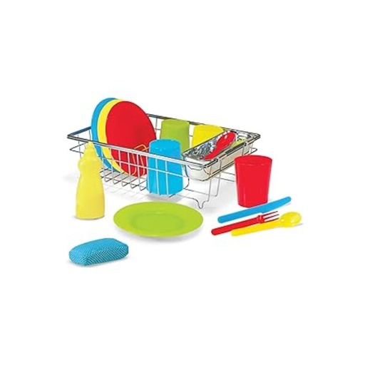 [000772142823] MELISSA & DOUG JUEGO PARA LAVAR Y SECAR PLATOS