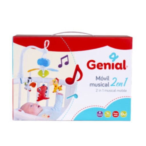 [7453078516165] GENIAL MOVIL MUSICAL 2 EN 1 