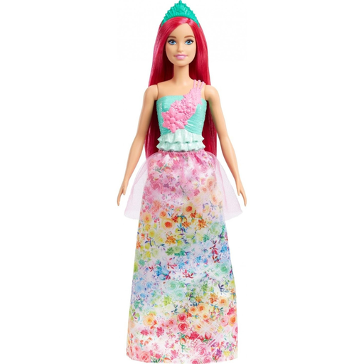 [194735055920] MUÑECA BARBIE DREAMTOPIA PRINCESA (PELO ROSA OSCURO)