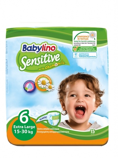 [5201263082566] BABYLINO SENSITIVE TALLA 6 EXTRA LARGE