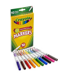 [071662077266] CRAYOLA MARCADORES 10 UNIDADES