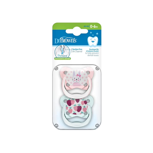 [072239301760] SET 2 CHUPONES PRENVENT ENTRETENIMIENTO 0-6M