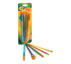 [071662435066] SET DE 5 PINCELES DE CRAYOLA