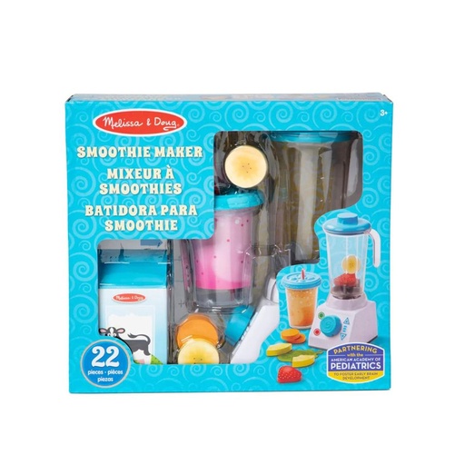 [000772098410] MELISSA & DOUG SMOOTHIE MAKER BLENDER SET